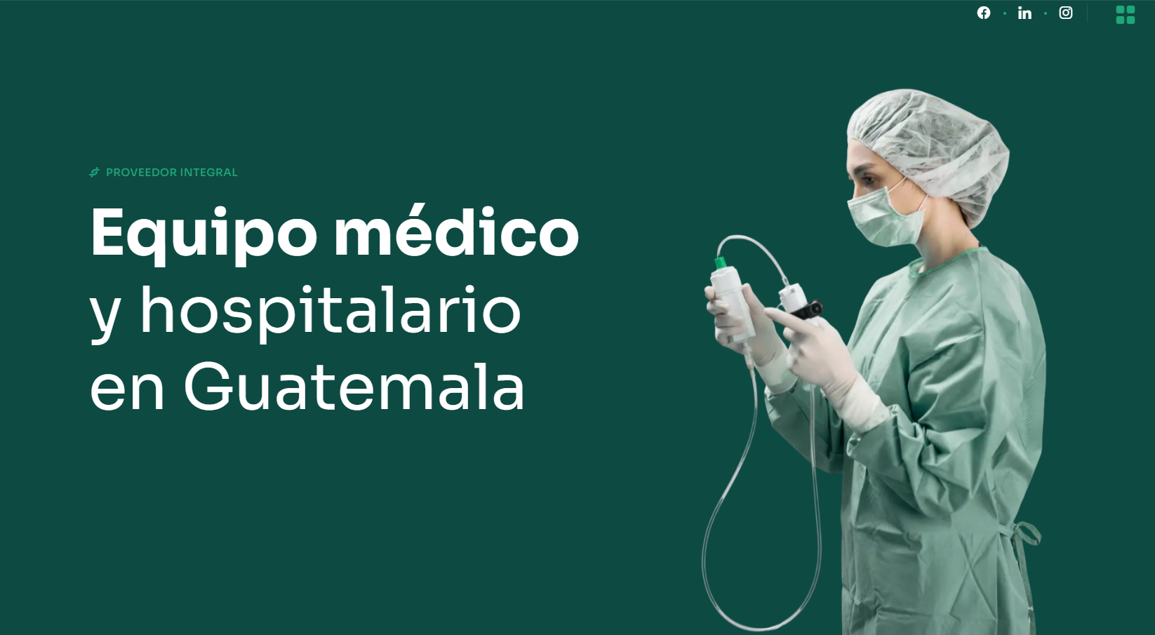 Equipo médico y Hospitalario en Guatemala